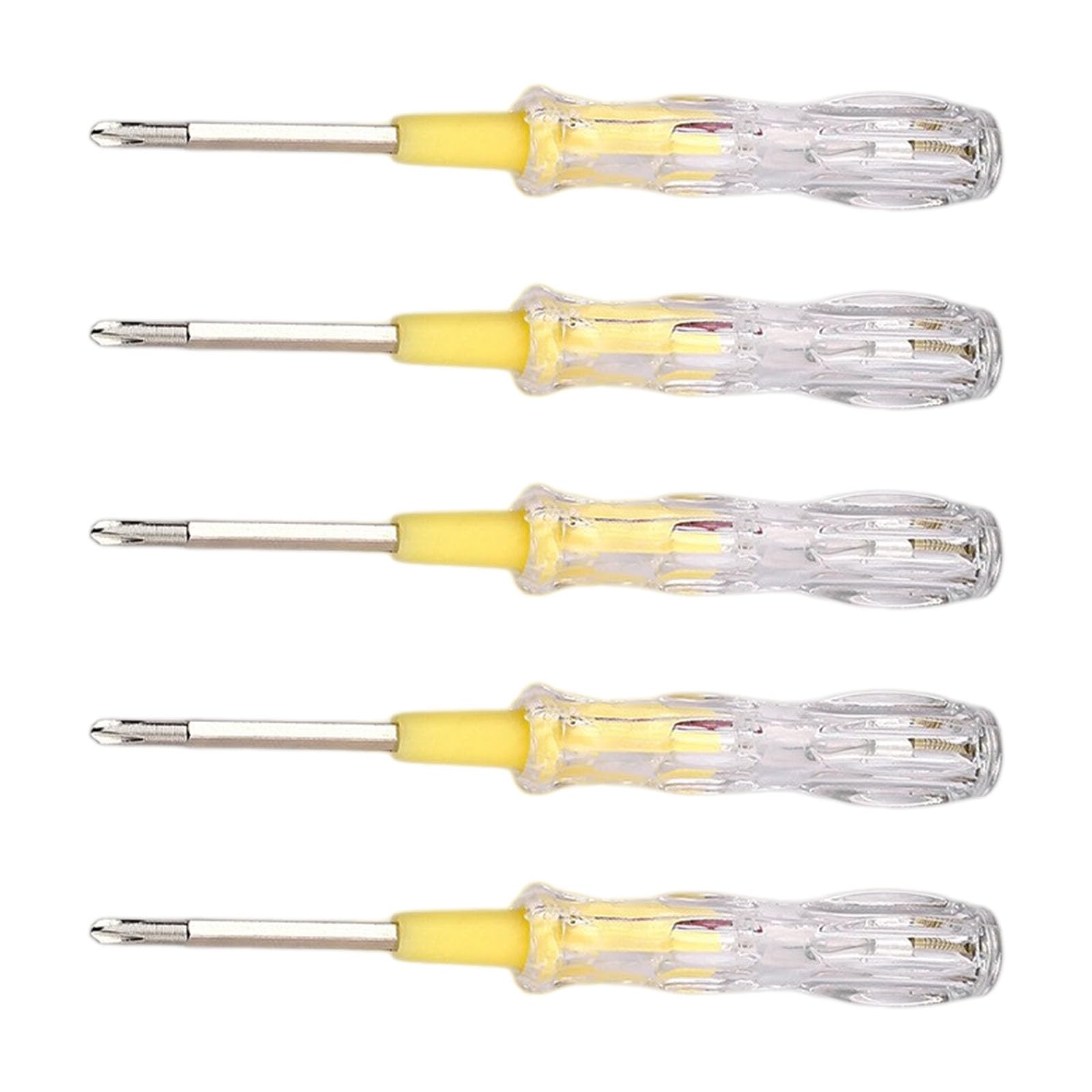 Voltages Tester, Double Bit Low Voltages Tester Pen, 100-500V Double Headed Screwdriver Power Indicators Detector Pen