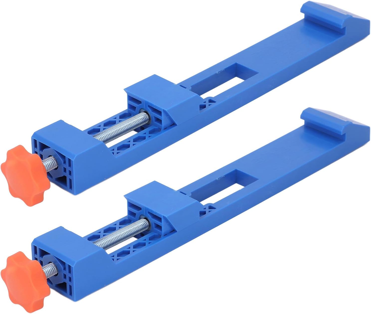 2Pcs Adjustable Cutting Machine Base Guide, Electric Circular Saw Milling Positioning Clamp Precision Wood Cutting Guide Cutting Machine Base Guide