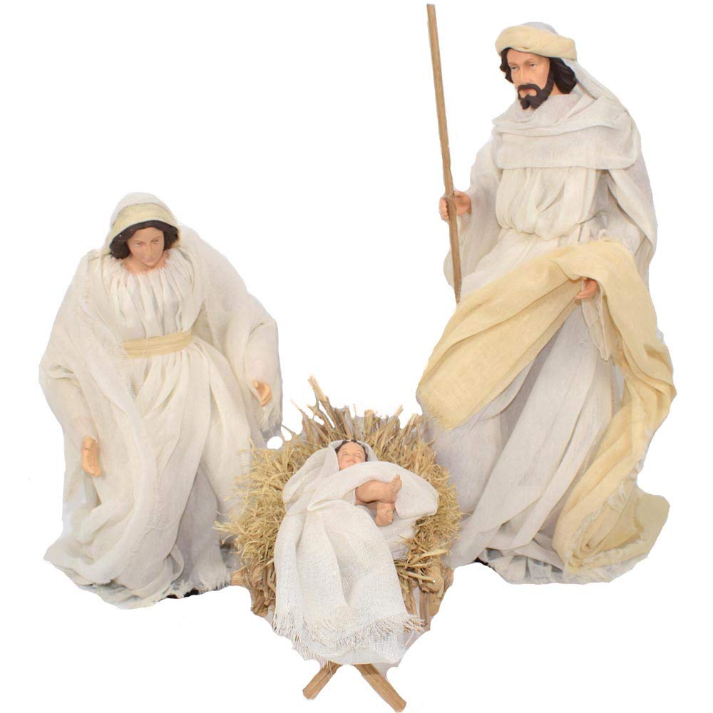 Natività Statuine Personaggi Per Presepe in Resina e Terracotta