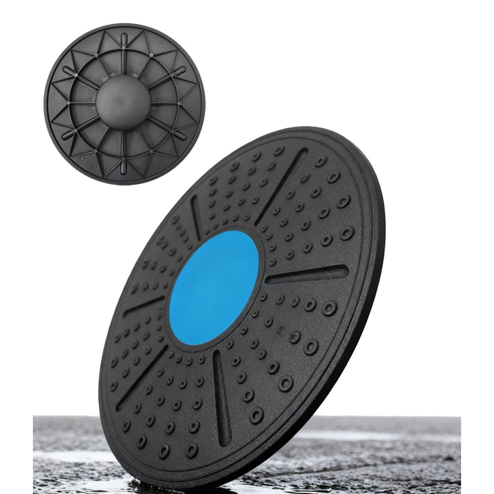Tabla de equilibrio con luz de orientación, disco de entrenamiento de estabilidad de 36 cm para fuerza de núcleo y tobillo, equipo de entrenamiento de gimnasio en casa