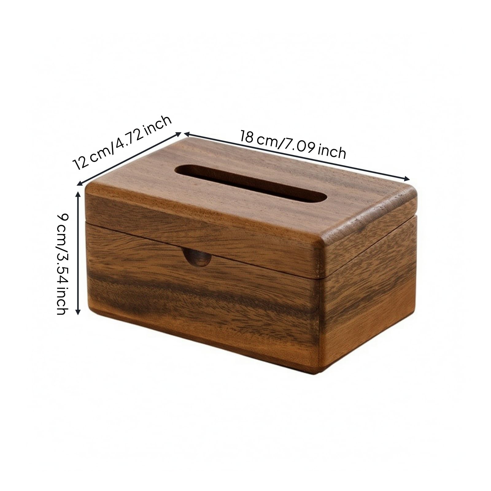 Kompakt Tücherbox aus, Size to 2
