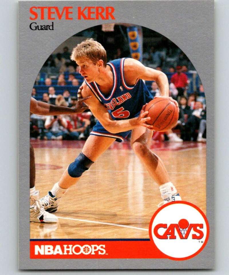 Amazon.com: 1990-91 NBA Hoops #75 Steve Kerr Cleveland Cavaliers