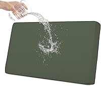 Vista 30 de Easy-Going Funda de cojín 100% impermeable para asiento de sofá, funda de cojín elástica de muebles, para niños, mascotas, cojín de sofá biplaza