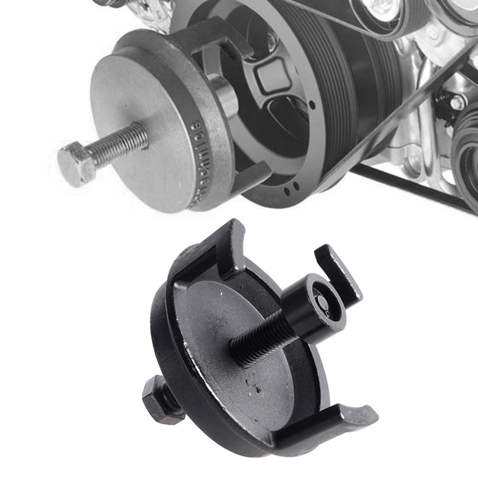 Harmonic Puller 25264 Pulley Puller Auto Ricambio Motore Rimuovere Rapidamente Armonico Leggero Strumento di Bilanciamento Del Motore Ammortizzatore Albero Motore Puleggia Strumento di