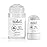 nakd. Thai Crystal Deodorant Stone - 2 Salt Crystal Deodorant Sticks, 4.25 oz. Regular + 2.5 oz. Travel Size - All Natural Unscented and Aluminum Free for Women & Men