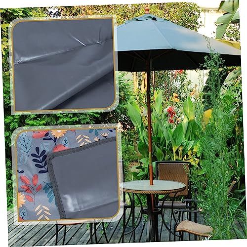 Nappe ronde d'extérieur fermeture éclair table jardin imperméable - 5
