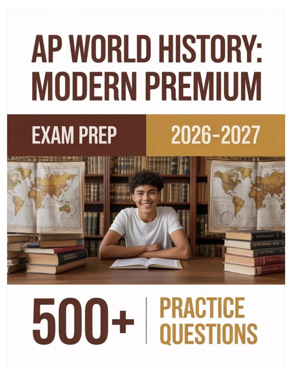 AP World History: Modern Premium Exam Prep 2026-2027: Complete Material Overview with Practice Test Set, Complete Answer Keys, and Solutions
