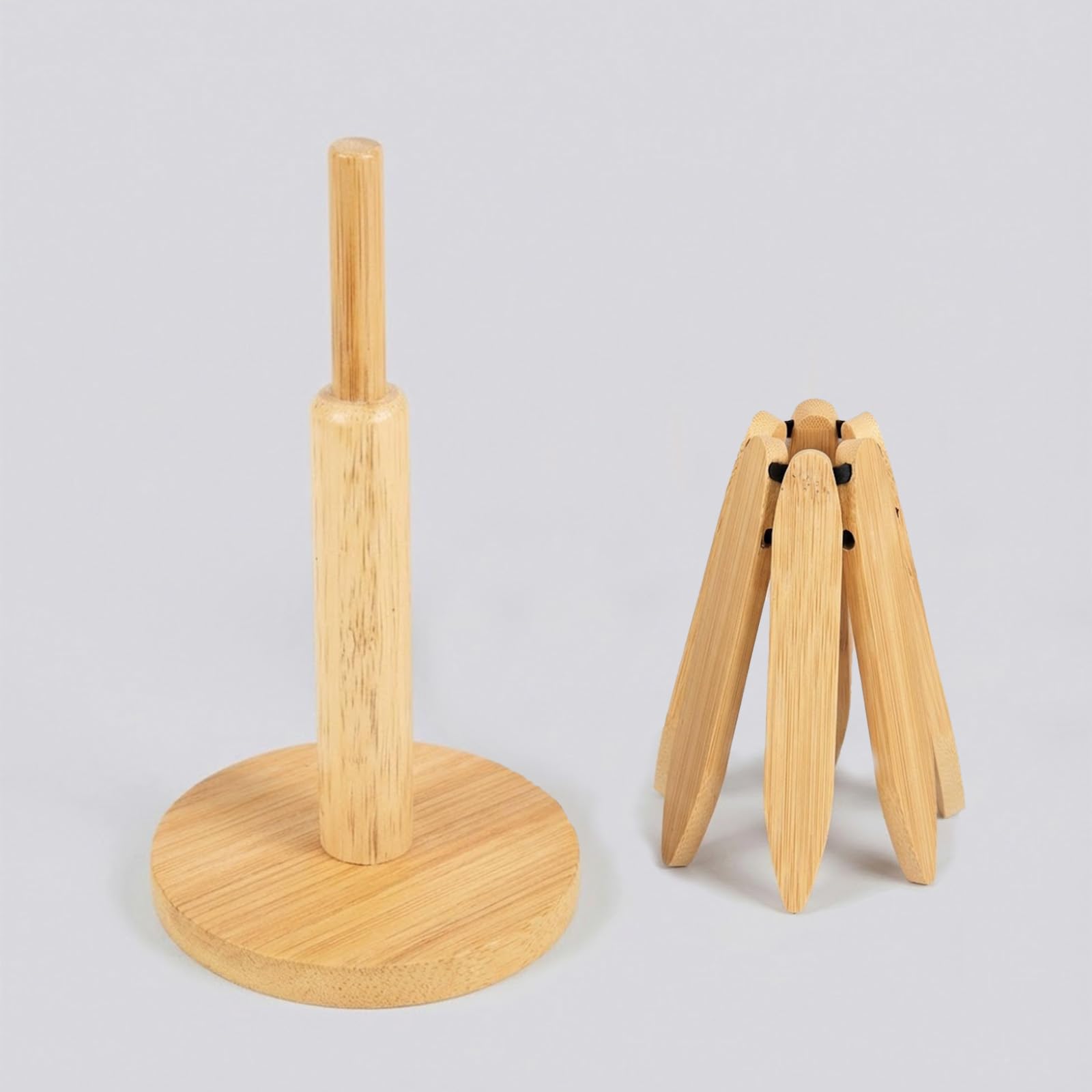 Set di sottopentola a forma di albero di Natale, 3/4/5 sottobicchieri pieghevoli a forma di fiore, per tazze e bicchieri d'acqua, protezione decorativa per la tavola per casa, cucina e sala da pranzo