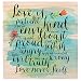 P. Graham Dunn Love is Patient Love is Kind Love Never Fails 12 x 12 inch Pine Wood Plank Wall Sign Plaque