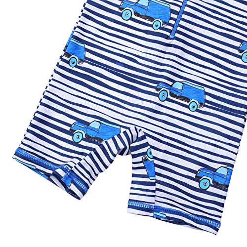 Image of XFGIRLS Baby Boys Swimsuit Toddler Sunsuit UPF 50+ Sun Protection One Piece Beach