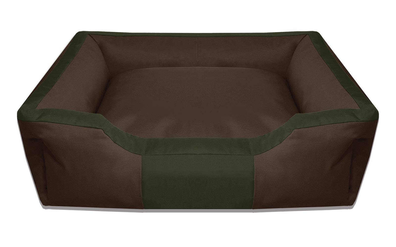 PetLux Luxurious Super Soft Reversible Bed for Indoor Cats, Dog Bed for Puppy and Kitty Round Bed, Sofa, Basket for a Dog & Cat (Brown with Green, XL) (B0C1SXTNTY) Amazon Price History, Amazon Price Tracker
