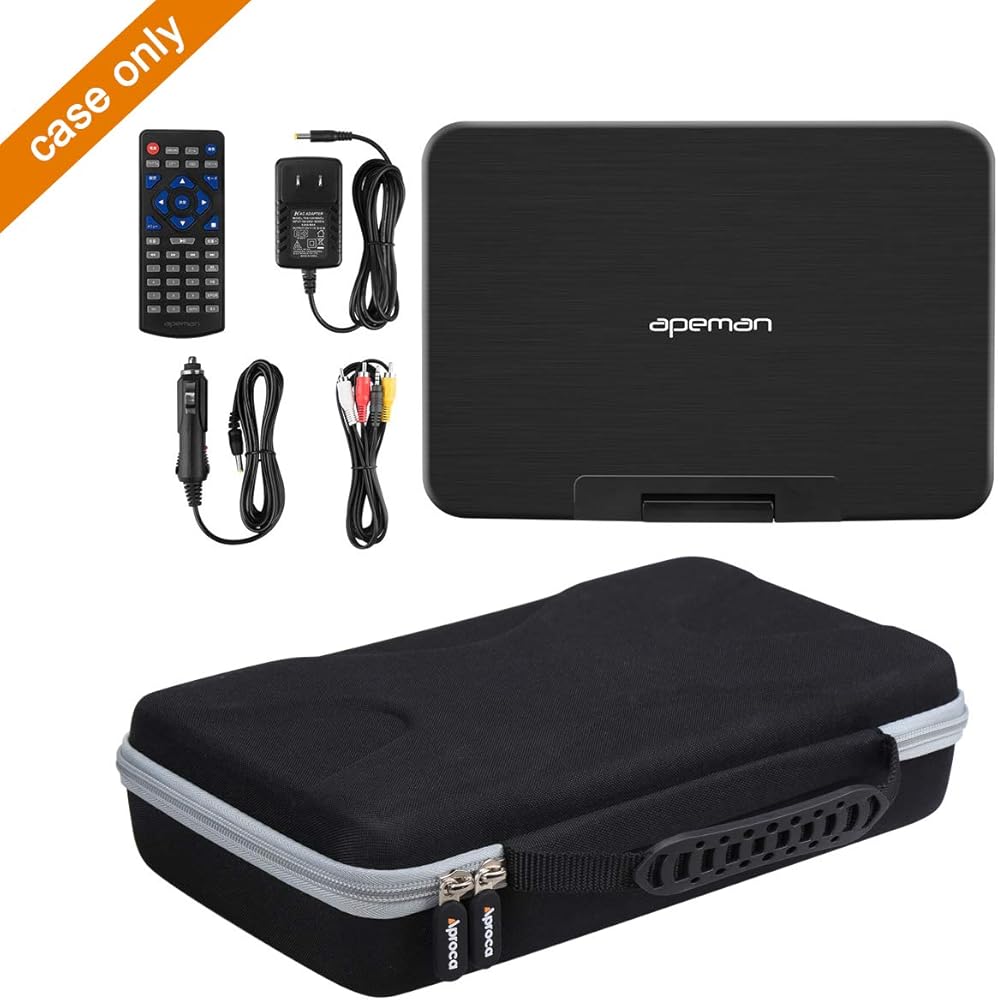 Amazon.com: Aproca DVD Player Case Compatible with pofoto 9.5