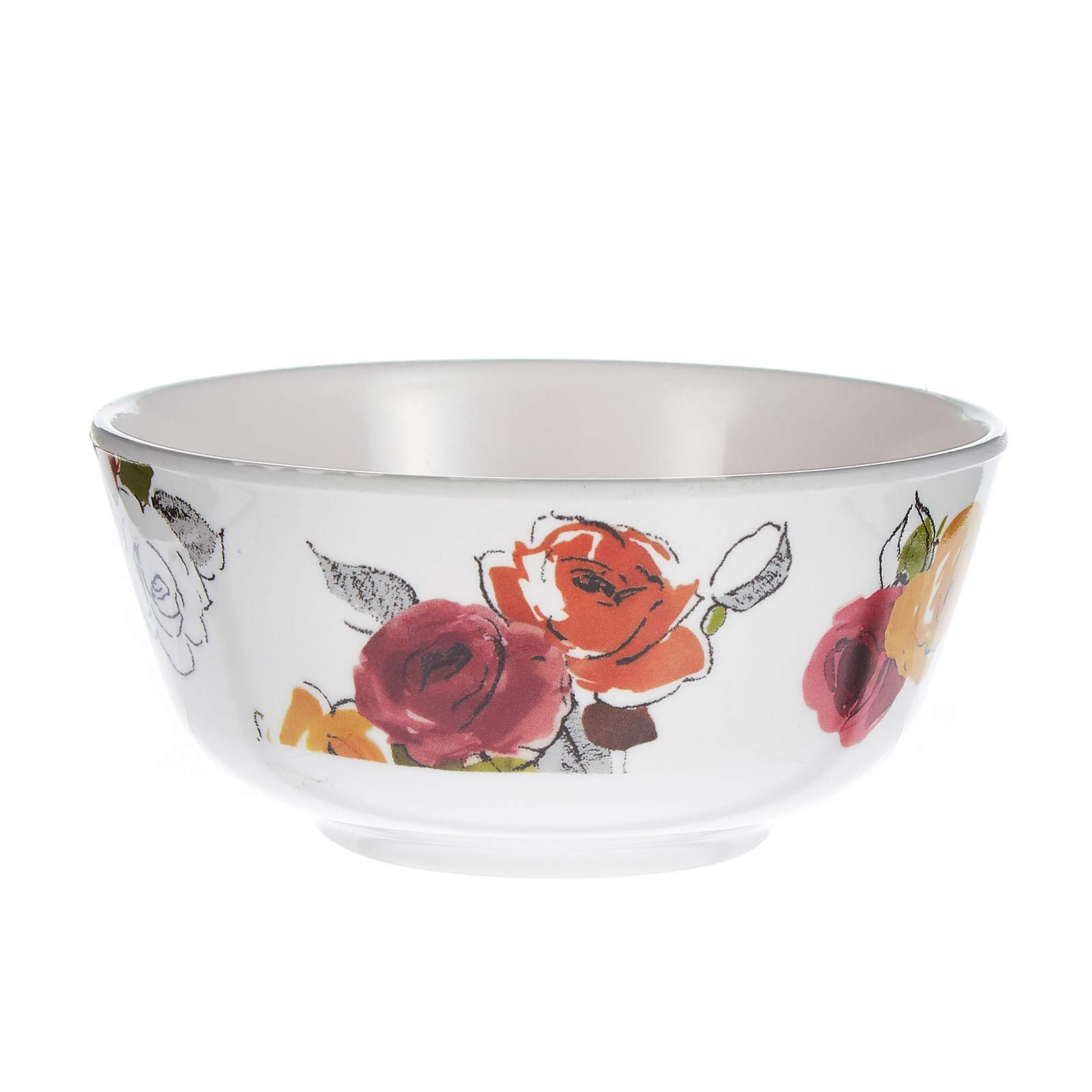 Servewell11.5 cm Living Rose Soup Bowl,White