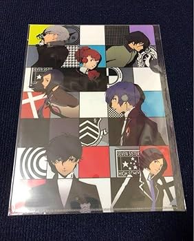 レア　ペルソナ4 クリアファイル　まとめ売り ペルソナ4 「カッ」アイマスクセット クリアファイルセット E賞