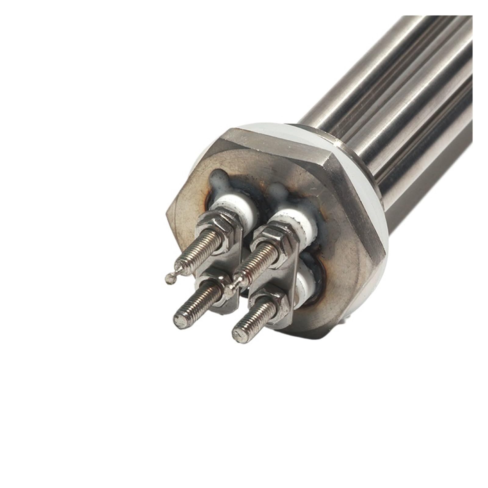 zanurzenie w wodzie element grzejny Opór słoneczny zanurzenia w wodzie, 1-calowy gwint BSP/NPT, rury 2U, fazy, stal nierdzewna 304.(BSP,24V_600W 200MML 304SS)