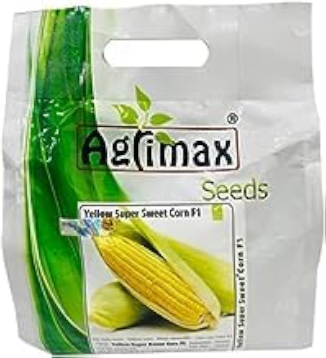 Agrimax Yellow Super Sweet Cron F1 Seeds/Made in Spain Suitable for UAE Climate 10000 Seeds