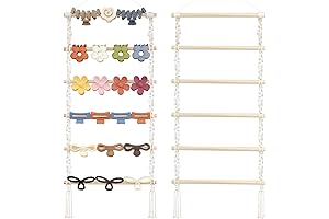 Macrame Clip Organizer: Adorn Your Space with Organized Hair Accessories