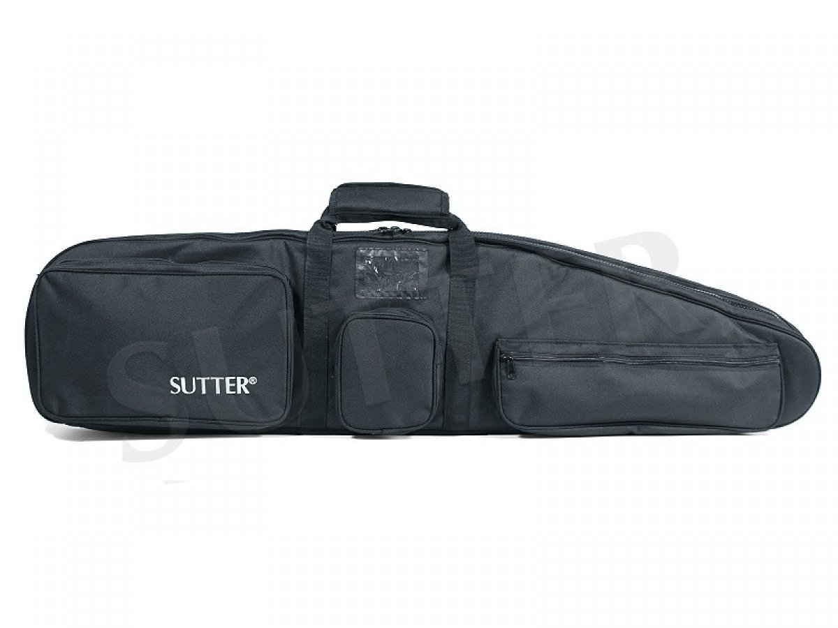 SUTTER Premium Doppel-Waffentasche 125x37cm - Gewehrtasche für Zwei Langwaffen mit Optiken Gewehrkoffer