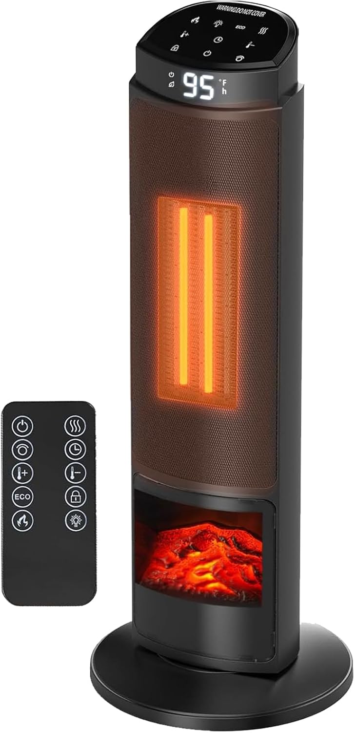 Calefactor Eléctrico Portátil Cerámico PTC 1500W