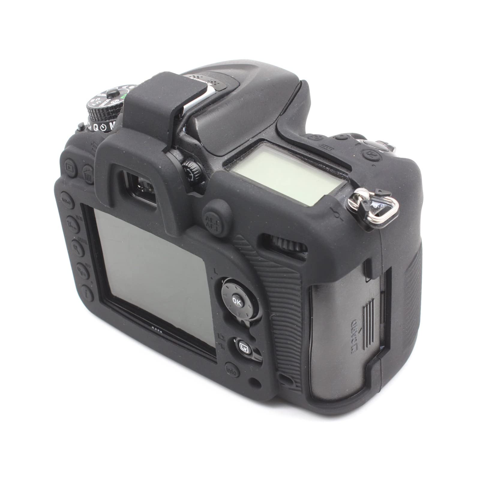 EasyCover Housse Silicone Camouflage Pour Nikon D7100 / D7200 - Protection Chocs, Rayures, Poussière