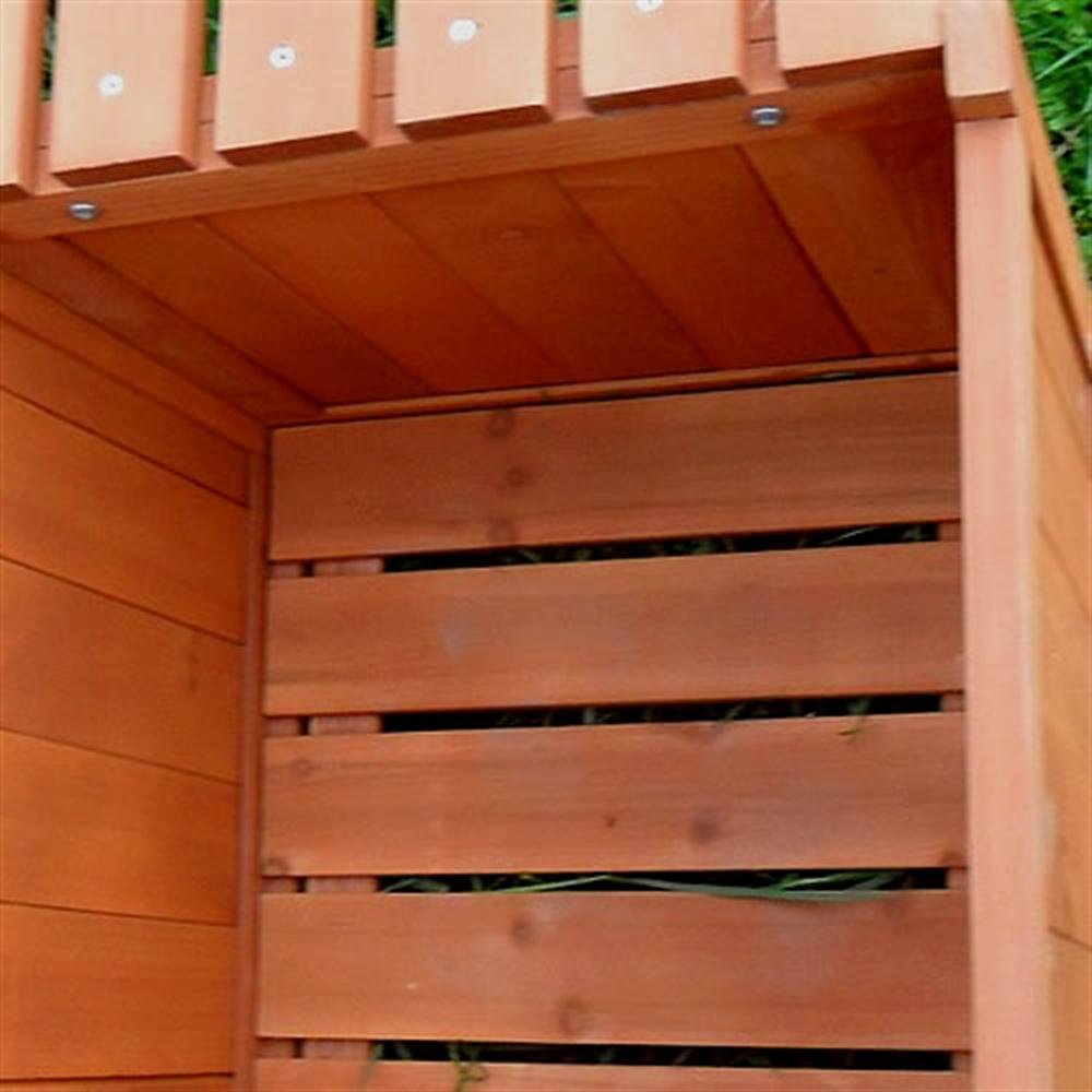 2 en 1 banco de jardín con 2 jardineras Banco de madera Jardinera Macetero Macetero