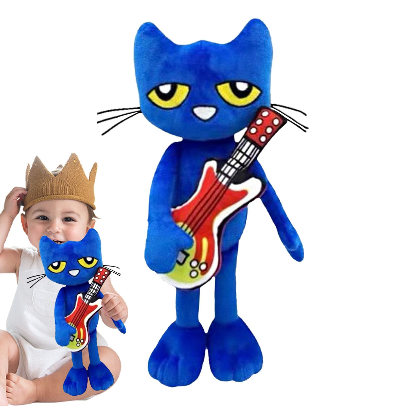 猫のキャラクター　ぬいぐるみ Amazon.co.jp: ピート ザ キャット ぬいぐるみ - ピート ザ