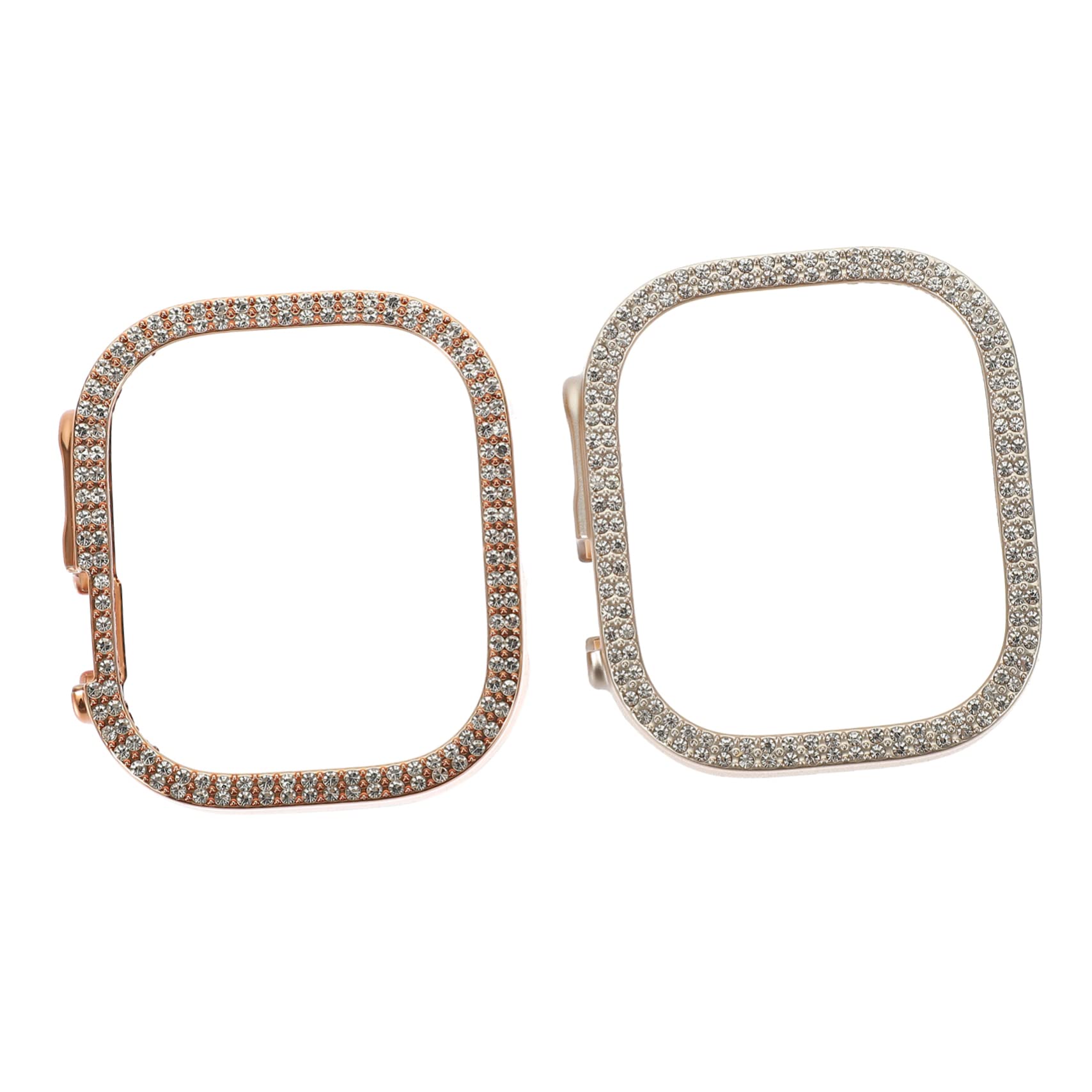 DOITOOL 10 Pièces boîtier de Montre Pomme Accessoires de Montre Couvercle de remplaçable Coque de Couverture de Creux Cas Source de Pare-Chocs Ultra