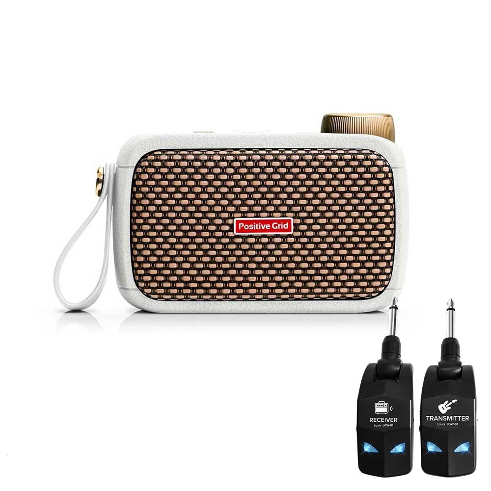 Amazon | Positive Grid Spark GO Pearl + LGW-01 ワイヤレスシステム