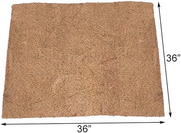 Panacea Coco Liner Sheets, 36" L x 36" W, Pack of 2