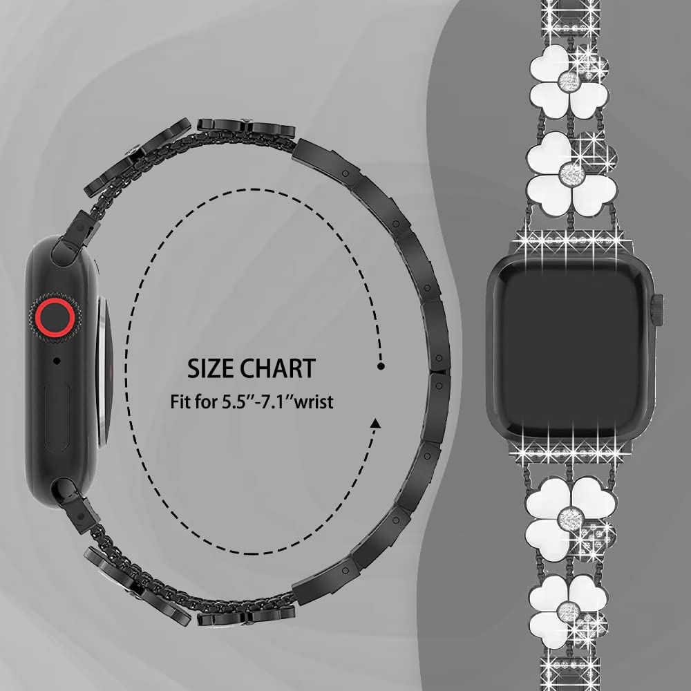 MiRowy Compatible with Apple Watch Series 10 42 mm/9/8/7 41 mm/Watch SE 2/1 40 mm - Image 4