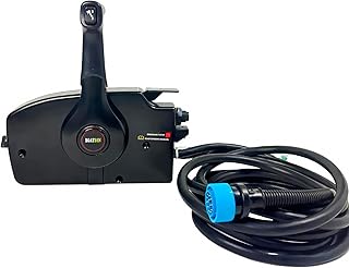 The outer remote control box 881170A13 for Mercury SIDE MOUNT-4000 GEN I Control 14PIN with 16.5FT harness