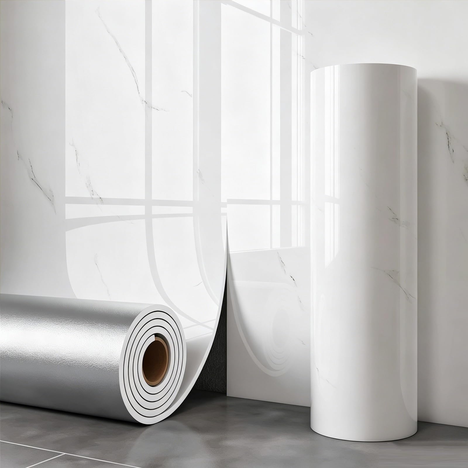 Zynqra D ﻿Peel An Stick Wall Paper,Marble Contact,Removable Self Adhesive,For Walls Ecorative Vinyl,Bedroom, Kitchen Bathroom Cabinets(,L10m/393.7In*W60cm/23.6In)