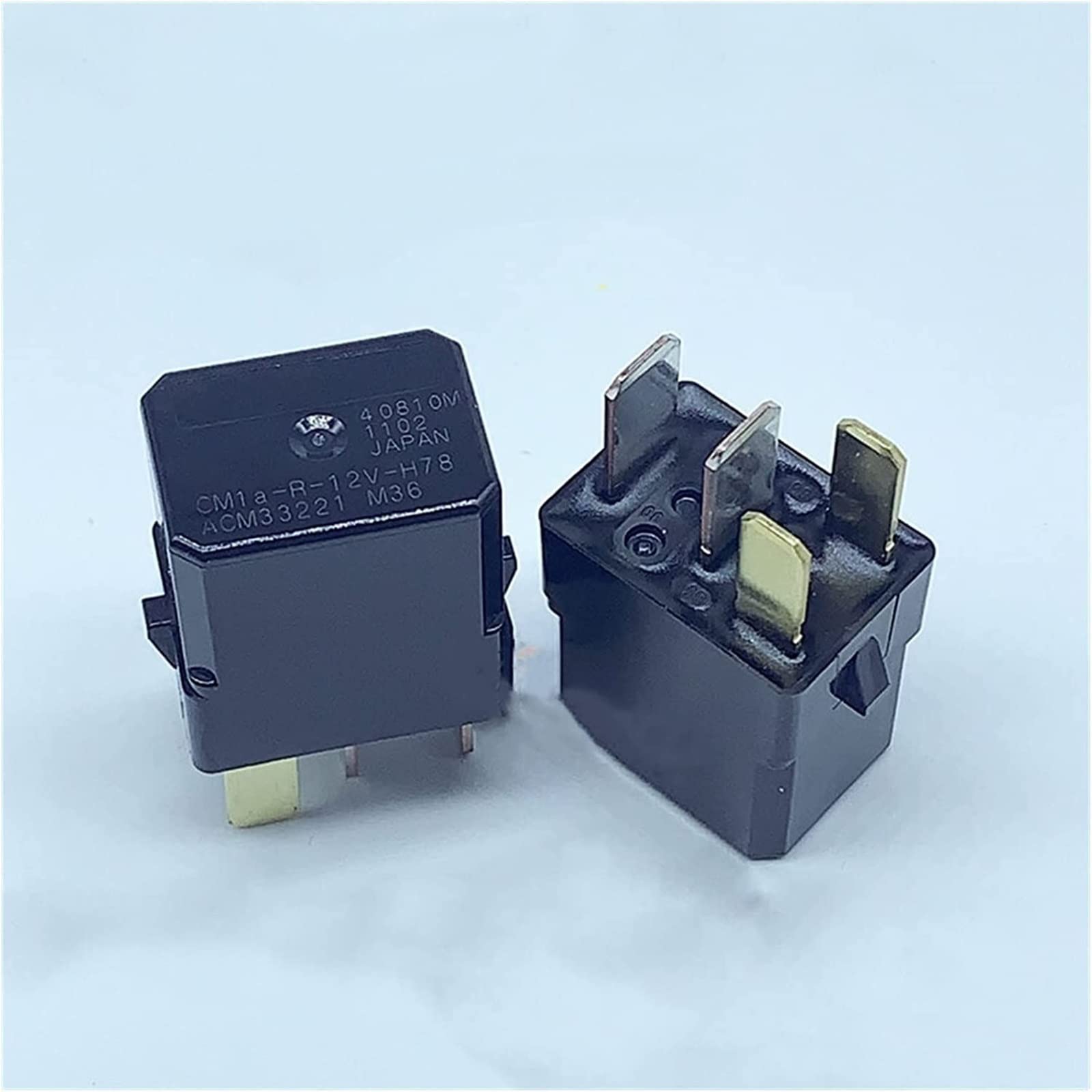 AQHYEBNSR Relay 5PCS/2PCS Automobile ACM33221 Alternative CM1A-R-12V-H78 4133 4133-S-DC12V-A-R-ZZ 4PIN