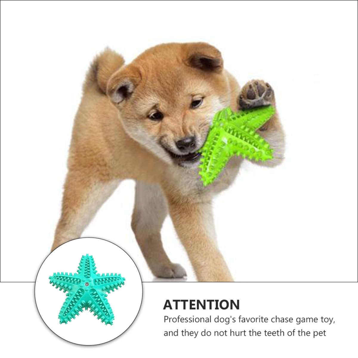 2 Piezas mordedores para Estrellas de mar Juguetes de Cepillo de para Perros Juguetes para Masticar Perros para Cachorros de Navidad para Cepillo de