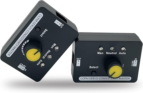 Miniatura 2 de 2Pack RC Servo Tester Centrado Herramienta ESC Motor Checker Construido en BEC 3CH Alta Precisión para Aviones Modelos de Control Remoto