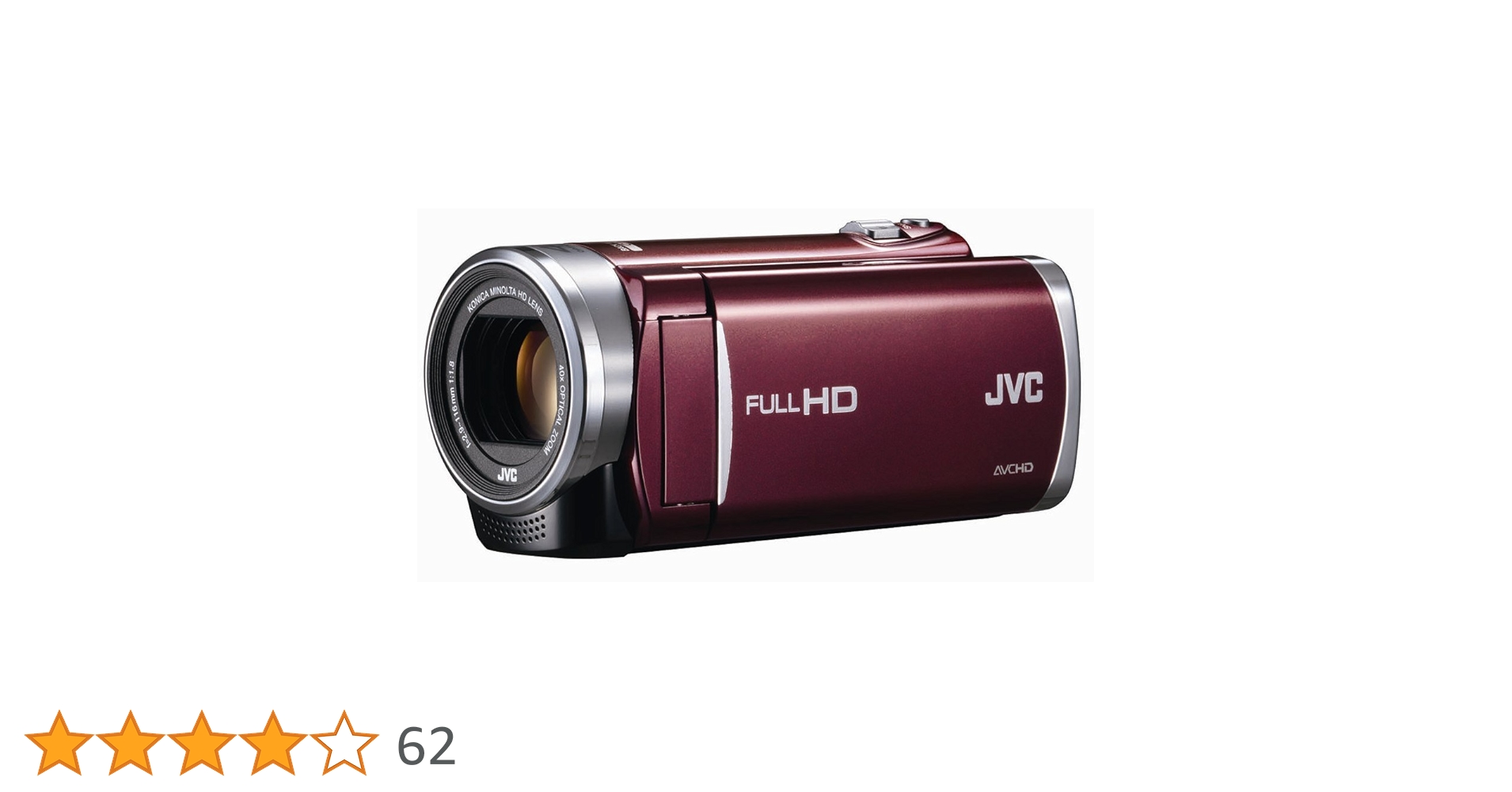 Amazon | JVCKENWOOD JVC ビデオカメラ EVERIO GZ-E220 内蔵