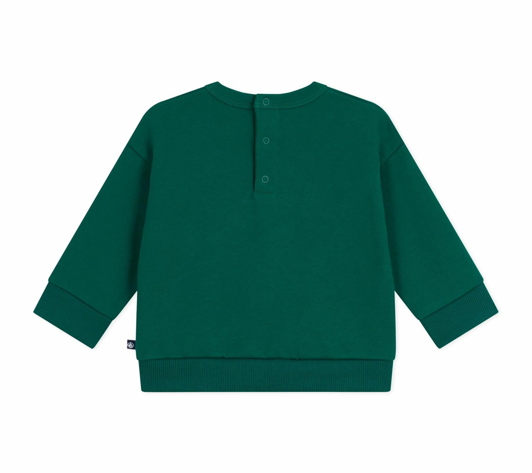 Petit Bateau Petit Bateau A0e0502 Haftowana bawełniana bluza dziecięca odzież dzienna dla chłopca (zestaw 1 sztuk)