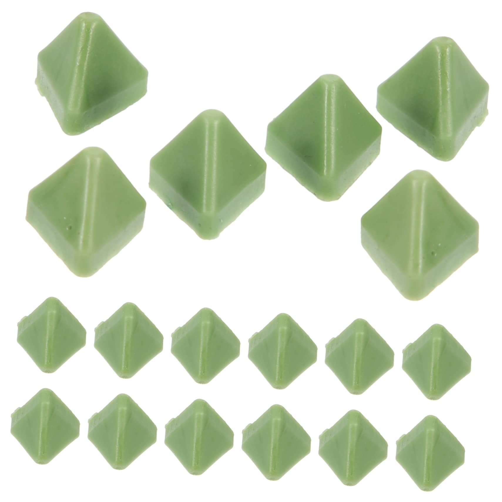 Homoyoyo Resin Triangle Abrasive for Grinding Vibratory Tumbler Polisher Jewelry Polishing Machine Craft Polishing Abrasive Tumbling Supplies