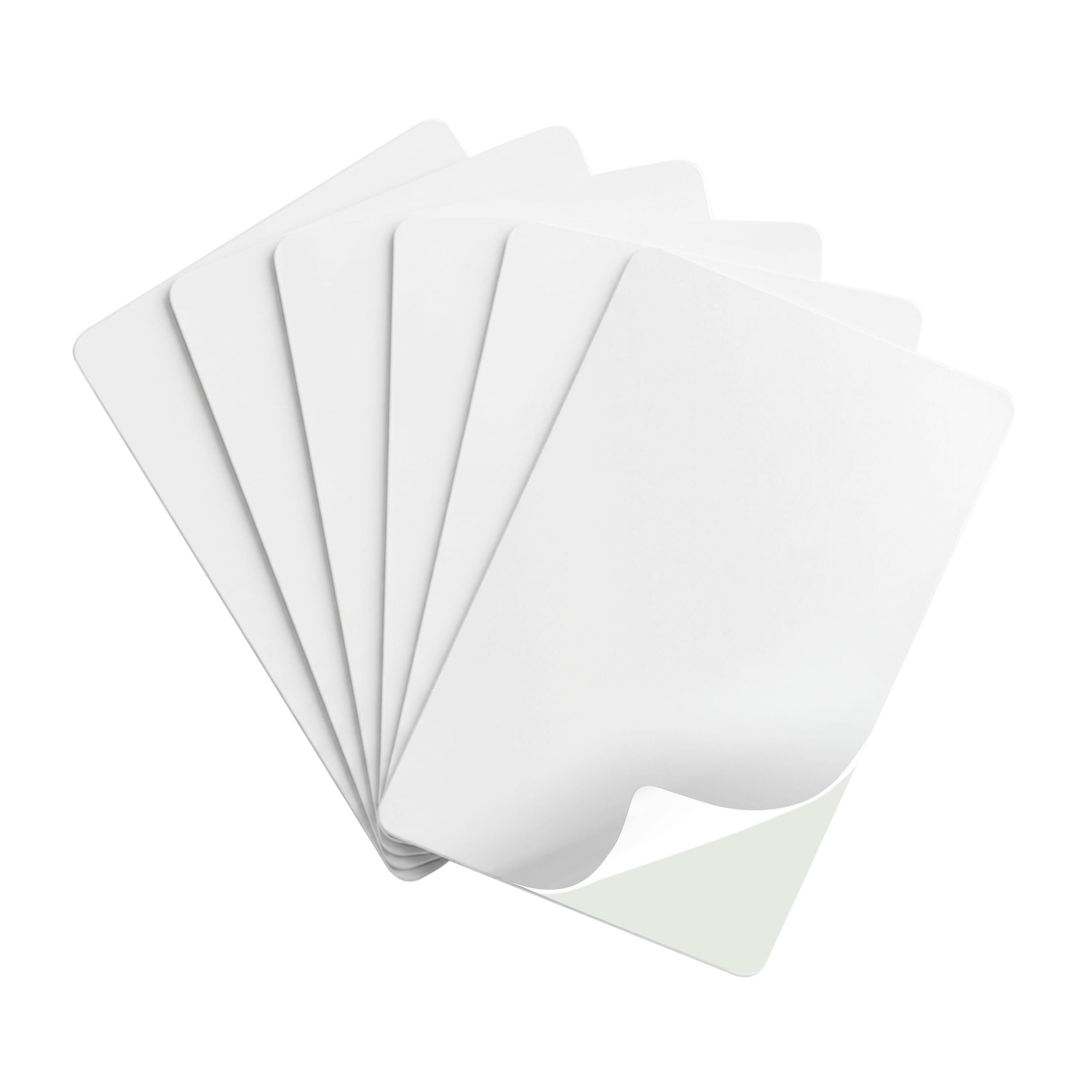 Amazon.com : Bodno CR80 Mylar Adhesive Backed PVC Cards — 10 Mil