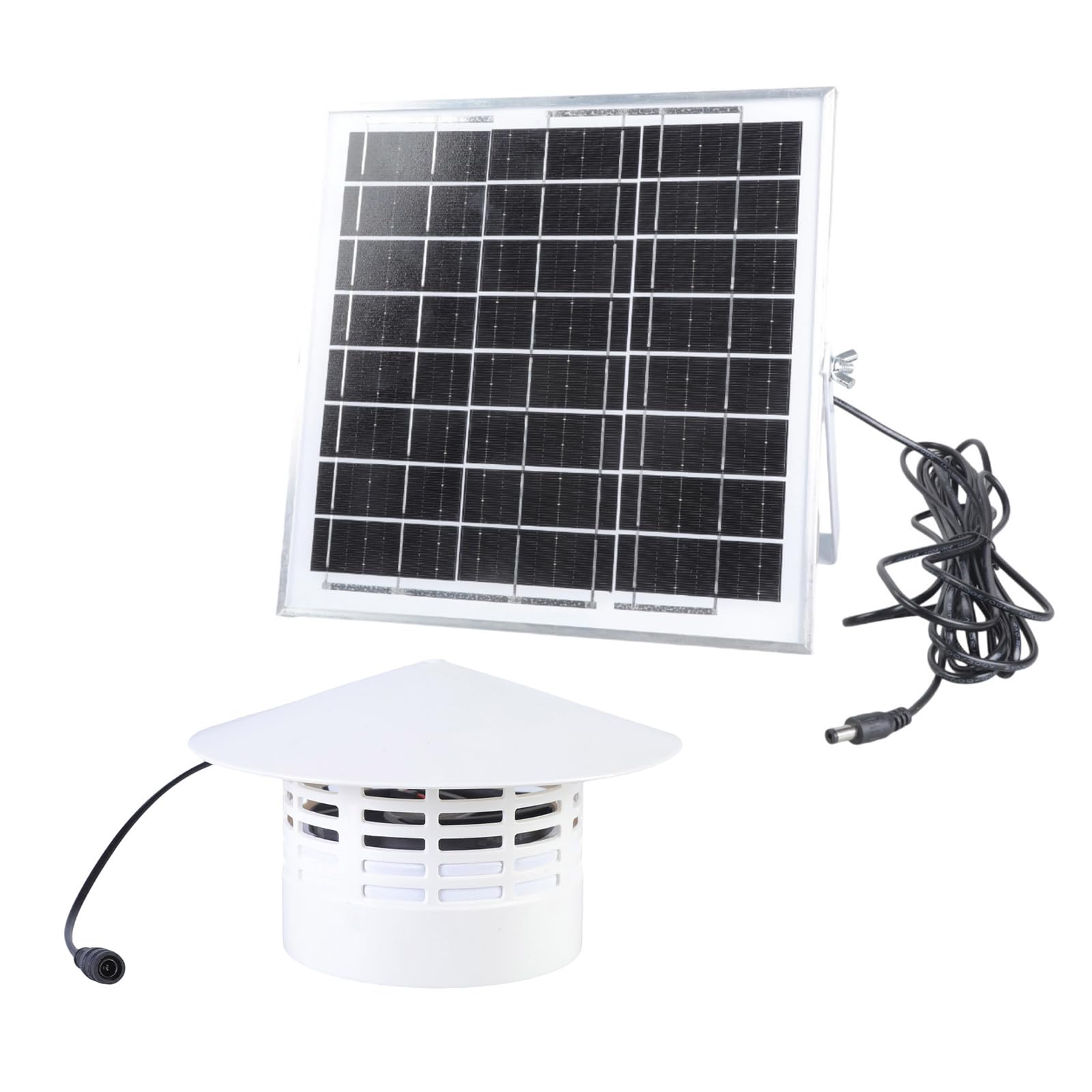 Respirateur solaire permanent 110 mm cuisine salle de bain imperméable
