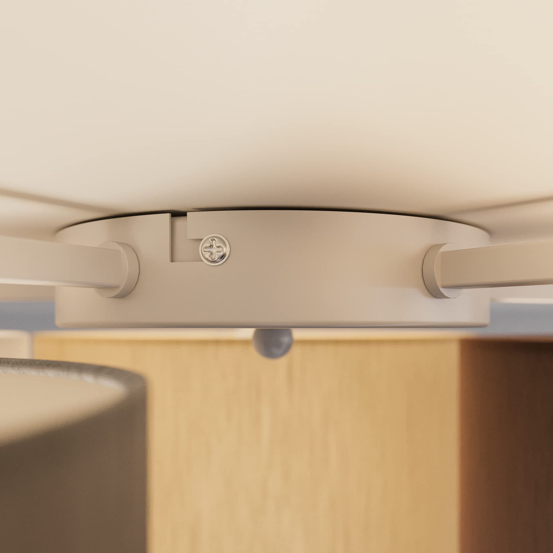 Lindby Stoff Deckenlampe grau, braun schwarz beige weiß 5 Schirme Ø 20 25 30 35 40 cm 5x E27 max. 60W ohne Leuchtmittel Textil Deckenleuchte