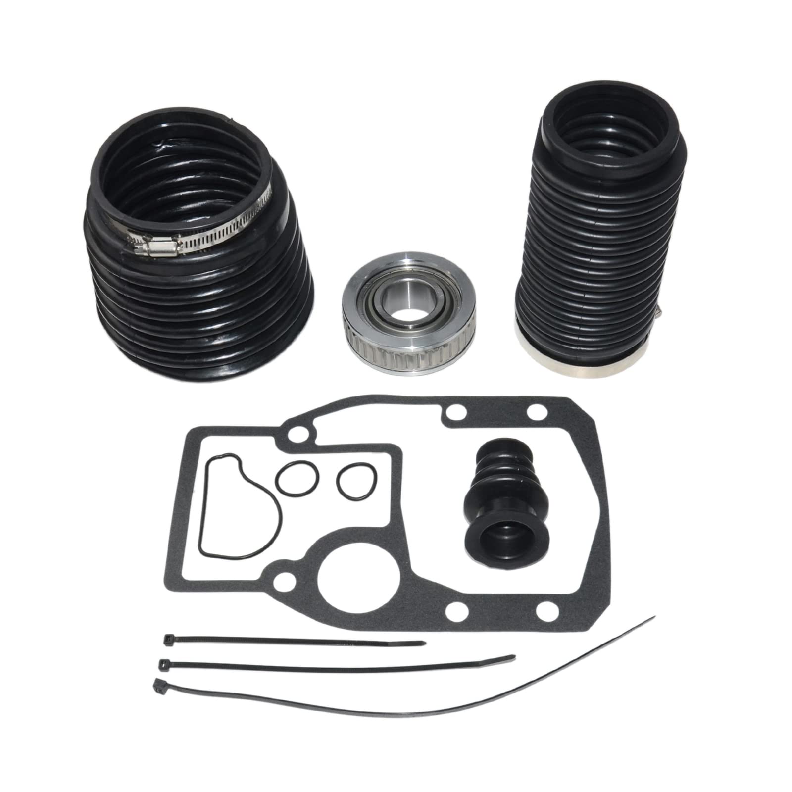 U-Join Bellows Kit 3854127 Replacement for 1986-1993 OMC Cobra,Volvo Penta SX-S SX-C SX-R SX-M DP-S DP-S1 DP-SM Replaces# 3841481 911830 3850426 911826