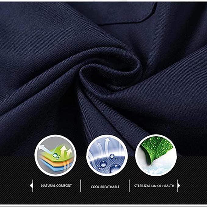 JustSun Mens Shorts Casual Sports with Elastic Waist Zipper Pockets - Image 6