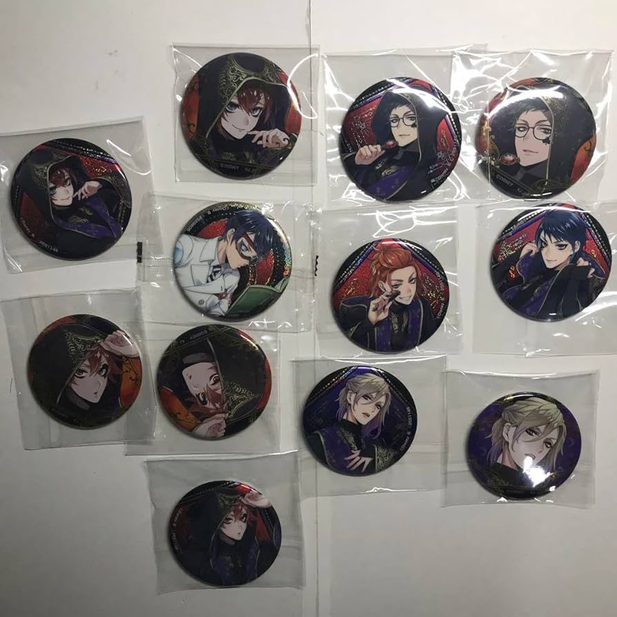 ツイステ 缶バッジ まとめ売り Amazon.co.jp: ツイステ 缶バッジ まとめ売り 64個 名前缶バッジ
