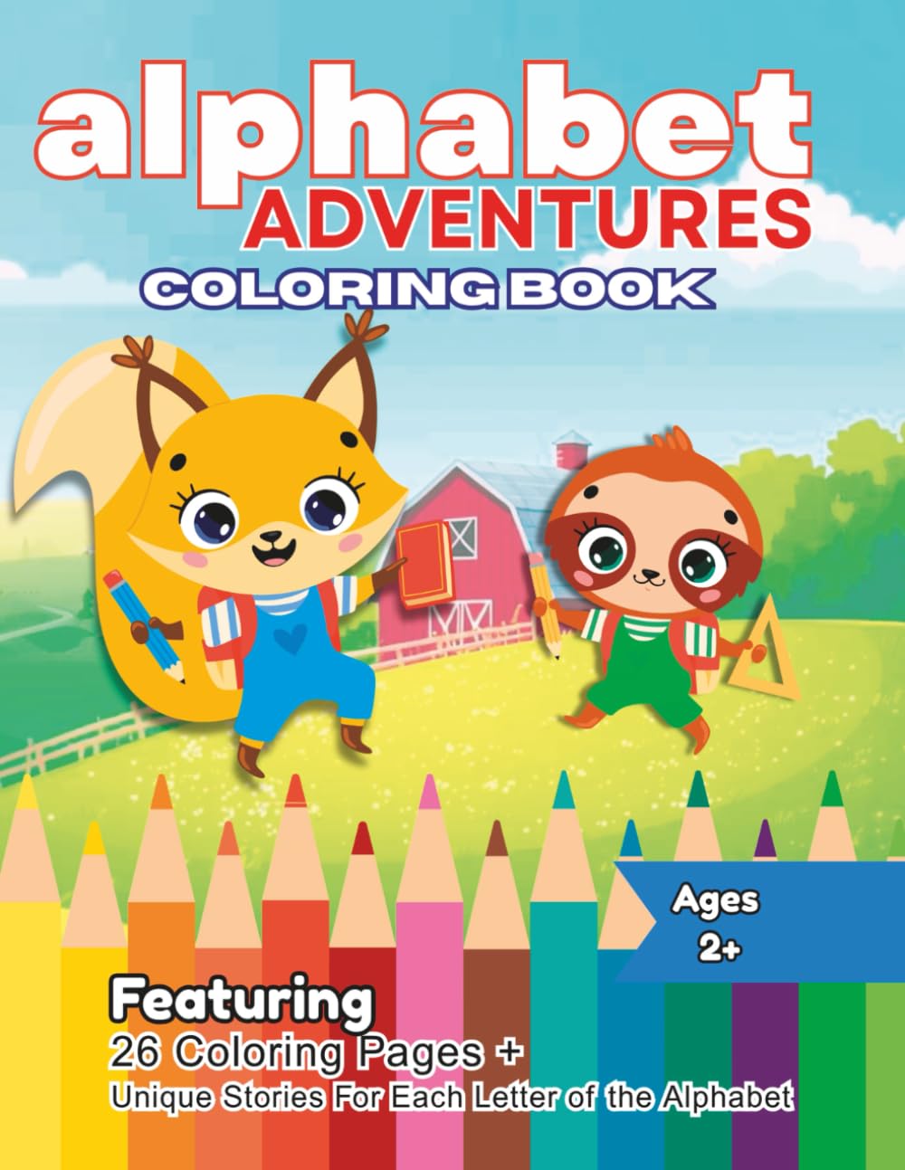 Alphabet Adventures Coloring Book