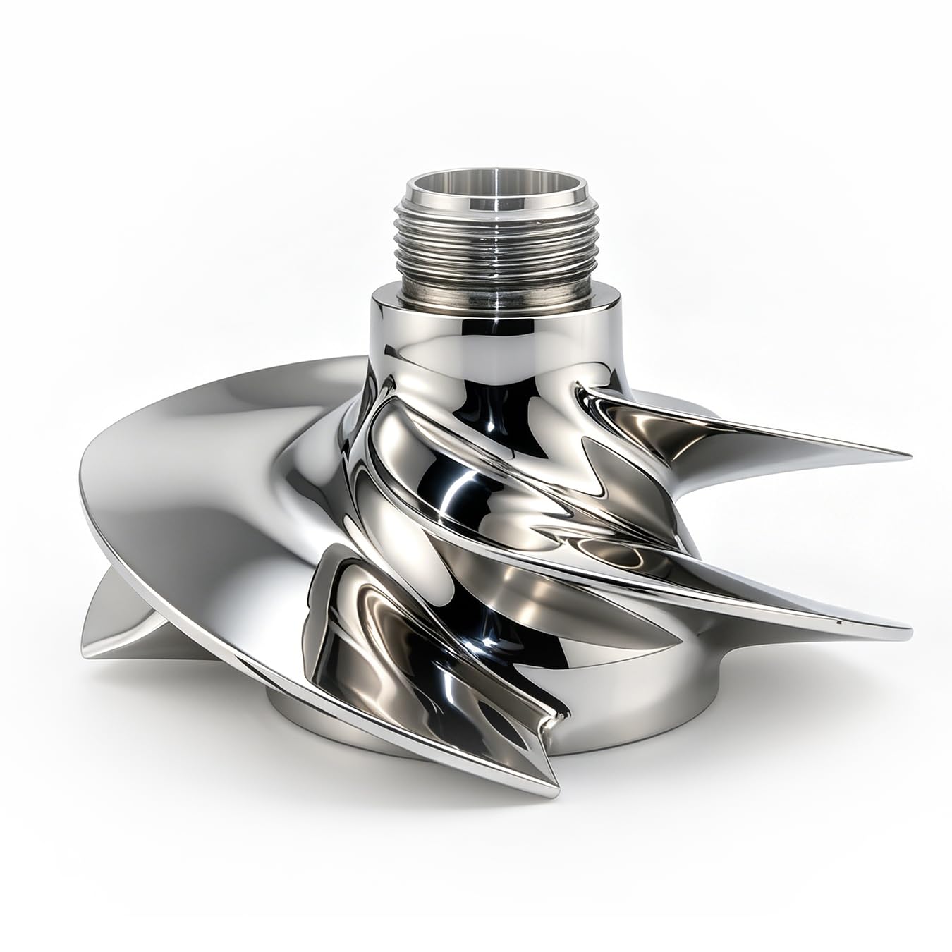 PWCMAN Impeller 267000948 Fit for Sea-Doo Spark ACE 900/TRIXX PWC, 4 Blade 140mm
