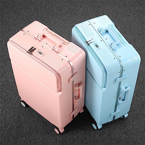Smart Luggage, Premium Silent Suitcase with Large Capacity and Stylish Design, Ideal for Travelers (White-20 inches2