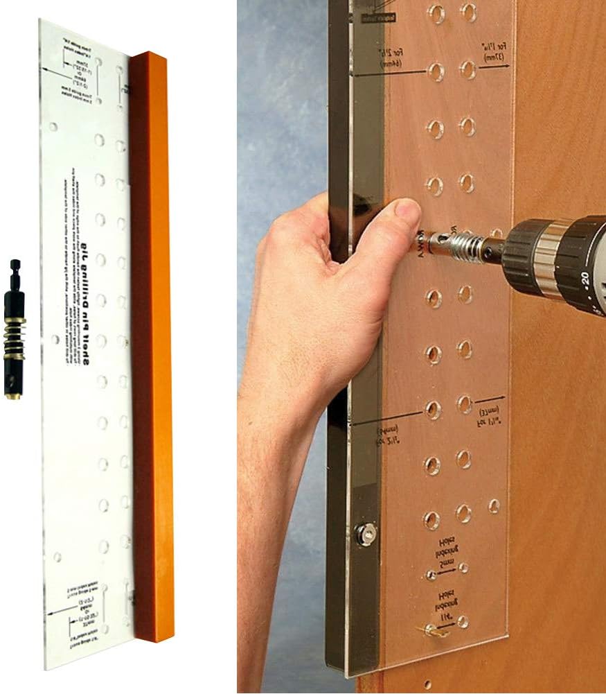 Shelf Pin Drilling Drilling Jig Door Furniture Jig Mini