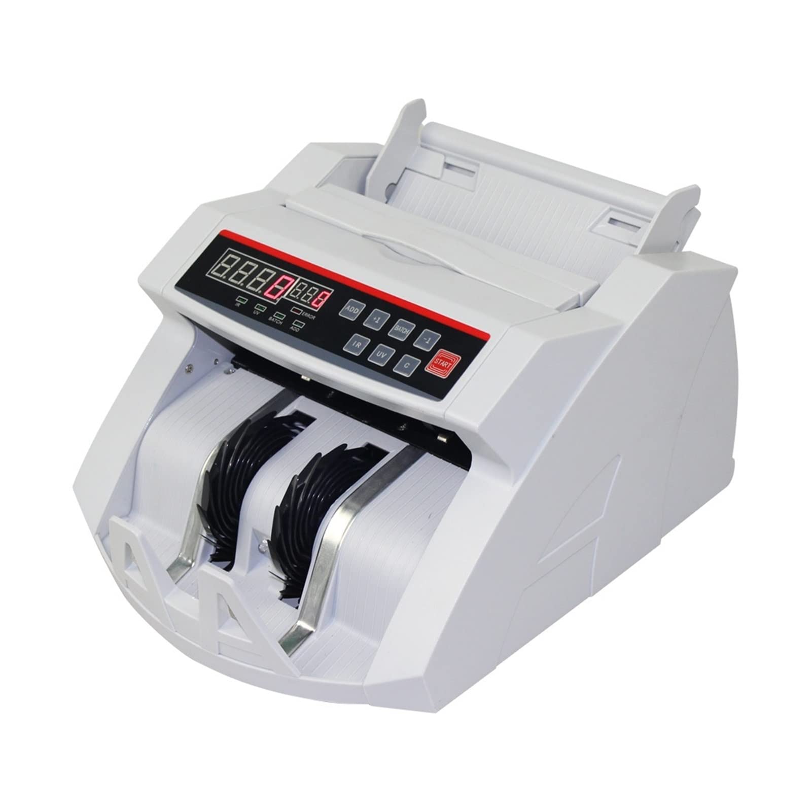 WDSOPK Money Counter Machine For Paper And Polymer Currencies WithMG Function Billnote Counting Machine Money Detector Cash Counting Machine (Led Ir)