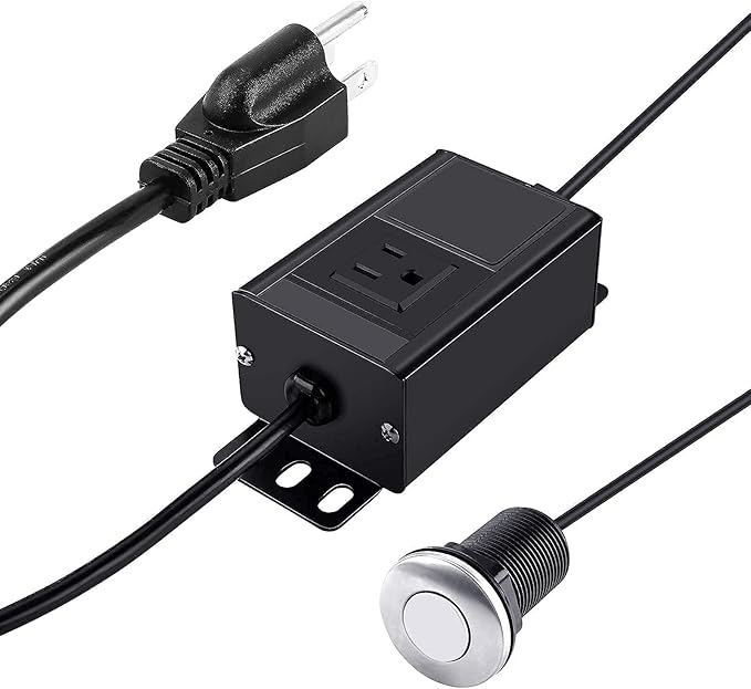 Kit Interruptor de Aire para Triturador de Basura con Cable de Alimentación miniatura 7